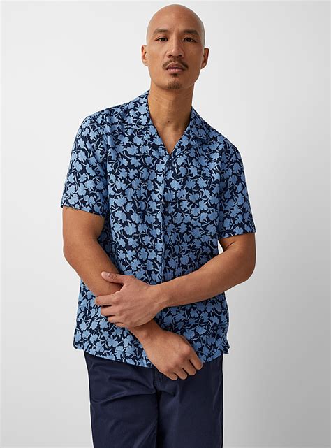 floral linen michael kors|michael kors men's linen shirt.